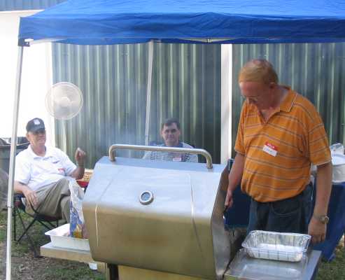 John Christiansen, chief chef at 2006 APN birthday party (say that fast 10 times)